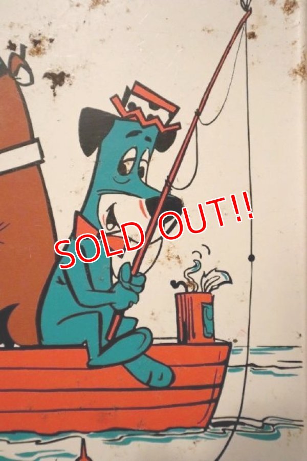 画像2: ct-231012-01 Hanna-Barbera Characters / 1960's Tin Holding Kid's Table