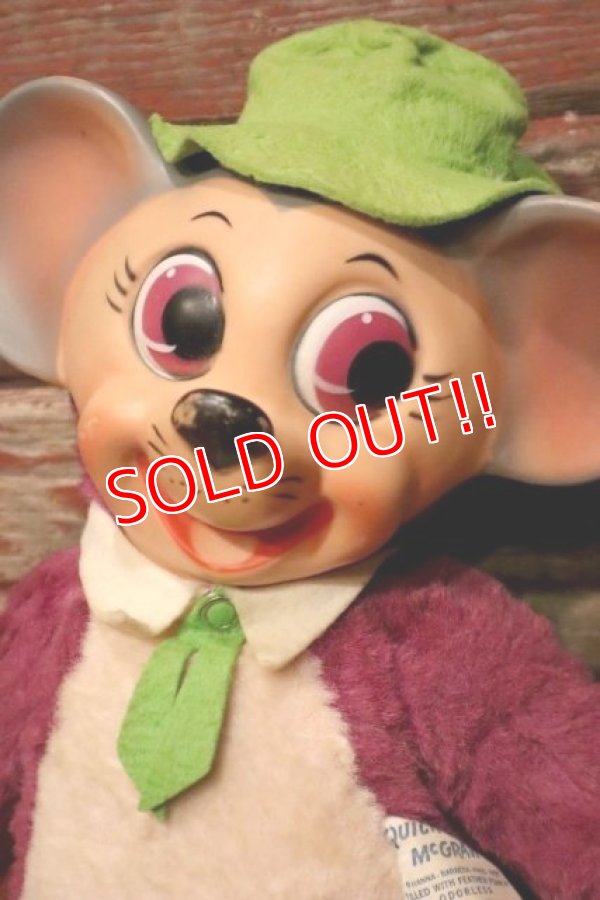 画像2: ct-231001-02 Blabber Mouse / Knickerbocker 1950's Rubber Face Doll