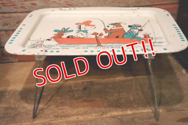 画像9: ct-231012-01 Hanna-Barbera Characters / 1960's Tin Holding Kid's Table