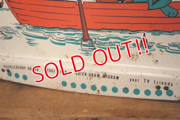 画像6: ct-231012-01 Hanna-Barbera Characters / 1960's Tin Holding Kid's Table