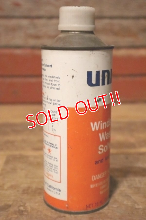 画像4: dp-231012-101 UNION 76 / Windshield Washer Solvent 1 PINT Can