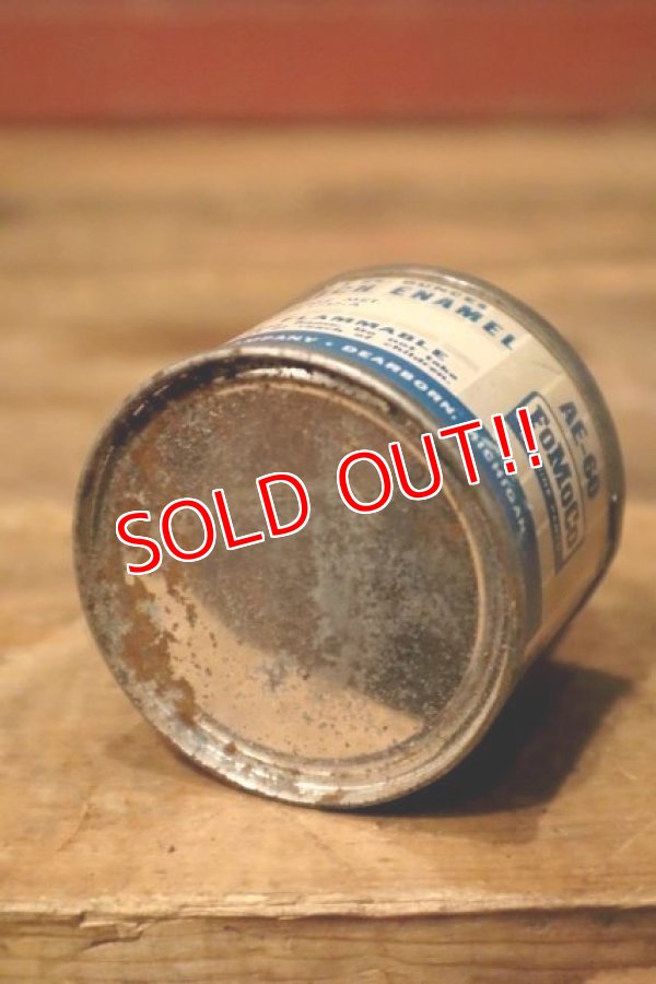 画像6: dp-231012-86 FoMoCo / 1960's AE-60 COLOR PATCH ENAMEL CAN