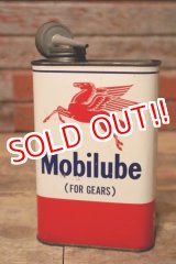 画像: dp-231012-45 Mobilube / 1950's-1960's GX90 OUTBOARD GEAR OIL CAN