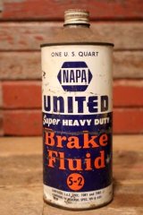 画像: dp-231012-39 NAPA UNITED Super HEAVY DUTY Brake Fluid ONE U.S. QUART CAN