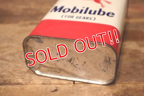 画像7: dp-231012-45 Mobilube / 1950's-1960's GX90 OUTBOARD GEAR OIL CAN