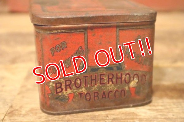 画像3: dp-231016-09 BROTHERHOOD TOBACCO / 1930's Tin Can