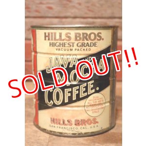 画像: dp-231016-30 HILLS BROS. JAVA AND MOCHA COFFEE / Vintage Tin Can