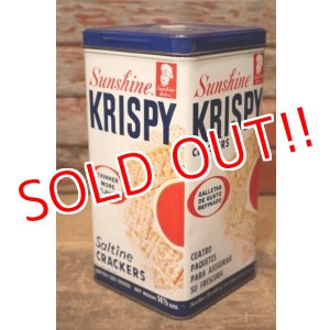 画像: dp-231016-31 Sunshine / 1970's KRISPY Crackers Can