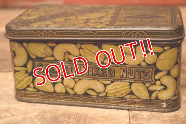 画像6: dp-231016-34 E.J. Kemp / 1930's SALTED MIXED PEANUTS Tin Can
