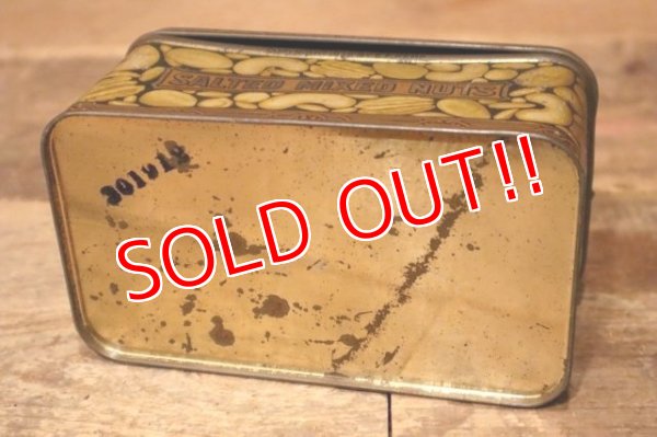 画像8: dp-231016-34 E.J. Kemp / 1930's SALTED MIXED PEANUTS Tin Can
