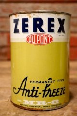 画像: dp-231012-58 DU PONT ZEREX / 1950's Anti-Freeze MR8 U.S.ONE QUART CAN