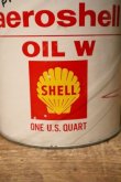 画像2: dp-231012-71 SHELL / PREMIUO aeroshell OIL W U.S. ONE QUART MOTOR OIL CAN