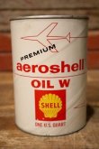 画像1: dp-231012-71 SHELL / PREMIUO aeroshell OIL W U.S. ONE QUART MOTOR OIL CAN