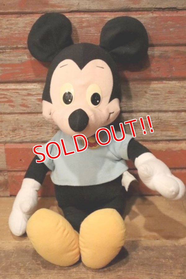 画像1: ct-231001-16 Mickey Mouse / PLAYSKOOL 1988 Talking Plush Doll