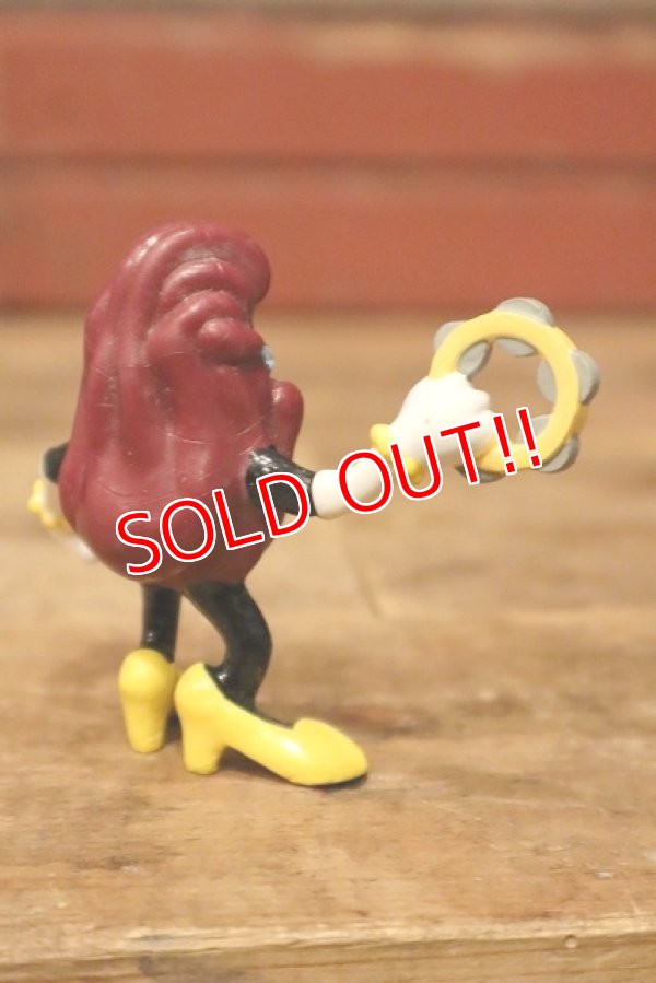 画像3: ct-231001-52 The California Raisins / 1988 PVC Figure "Yellow Shoes Female w/tambourine"