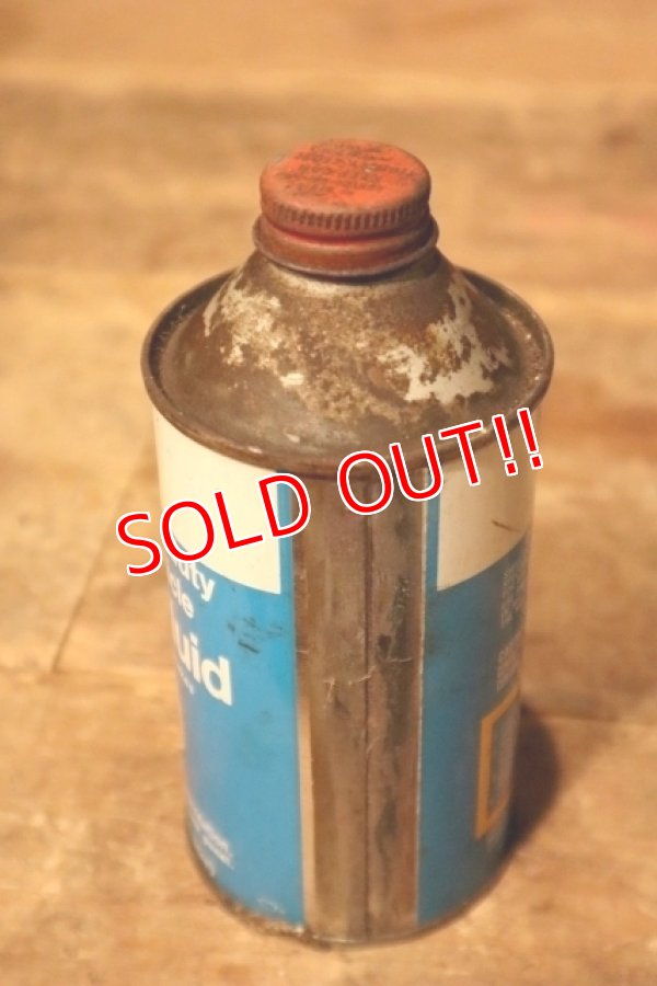 画像5: dp-231012-100 SHELL 1960's super heavy duty motor vehicle brake fluid can