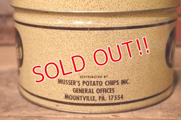 画像4: dp-231101-18 MUSSER'S POTATO CHIPS INC, / Charles Cookies Tin Can