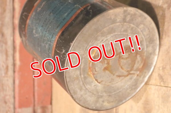 画像10: dp-231101-08 PLANTERS / MR.PEANUT PENNANT SALTED PEANUT 1920's Tin Can