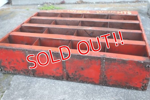 画像10: dp-231101-05 Snap-On / Vintage Wheel Weight Metal Rack