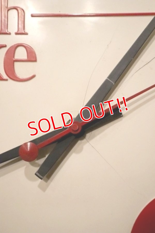 画像4: dp-231012-139 Coca-Cola / 1960's Wall Clock "things go better with Coke"