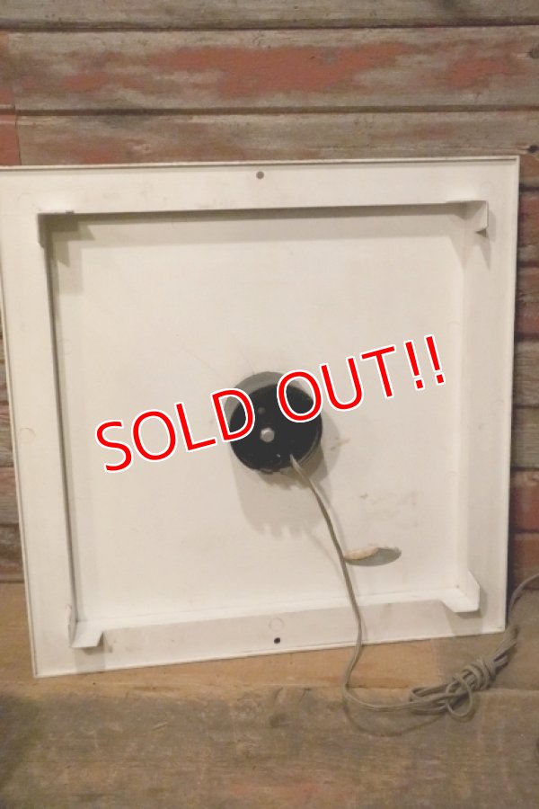 画像10: dp-231012-139 Coca-Cola / 1960's Wall Clock "things go better with Coke"