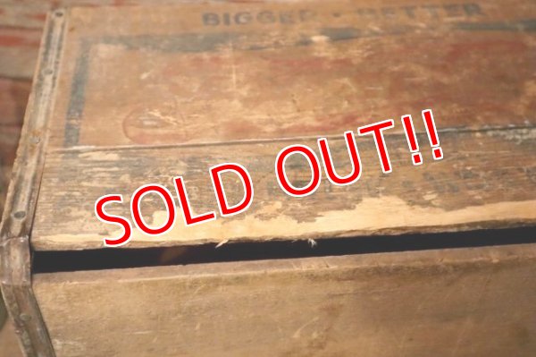 画像11: dp-231101-07 PEPSI-COLA / 1940's Wood Box