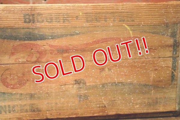 画像2: dp-231101-07 PEPSI-COLA / 1940's Wood Box