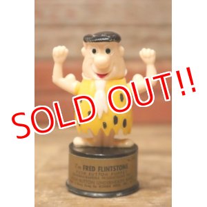 画像: ct-231101-08 Fred Flintstone / Kohner Bros.1970's Push Button Puppet