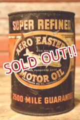 画像: dp-231012-46 SUPER REFINED / AERO EASTERN MOTOR OIL One U.S. Quart Can