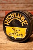 画像6: dp-231012-44 RICHFIELD OIL CO. / 1920's-1930's RICHLUBE OILS AND GREASES 1 LB CAN