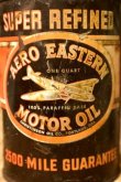 画像2: dp-231012-46 SUPER REFINED / AERO EASTERN MOTOR OIL One U.S. Quart Can