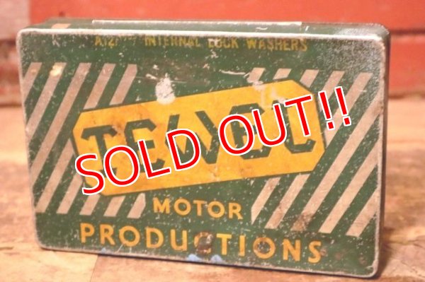 画像2: dp-231016-88 TEWL INDUSTRIES / 1950's MOTOR PRODUCTIONS INTERNAL LOCK WASHER TIN BOX