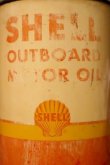 画像2: dp-231012-60 SHELL / 1950's OUTBOARD MOTOR OIL SAE40 One Quart Can