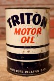 画像1: dp-231012-40 UNION OIL COMPANY / 1930's TRITON MOTOR OIL One U.S. Quart Can