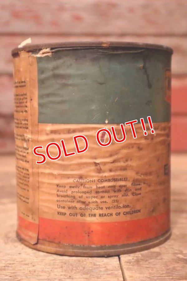 画像4: dp-231012-07 Mobil / 1960's M&F Enamel ACCCENT RED Can