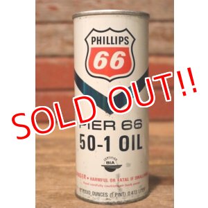 画像: dp-231016-81 PHILLIPS 66 / PIER 66 50-1 OIL 16 FL.OZ. Can