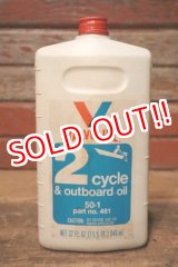 画像: dp-231016-82 VALVOLINE / 2 Cycle & Outboard Oil Plastic Bottle