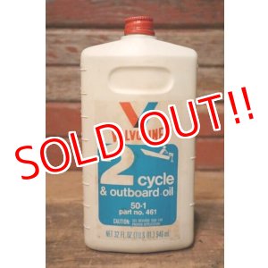 画像: dp-231016-82 VALVOLINE / 2 Cycle & Outboard Oil Plastic Bottle