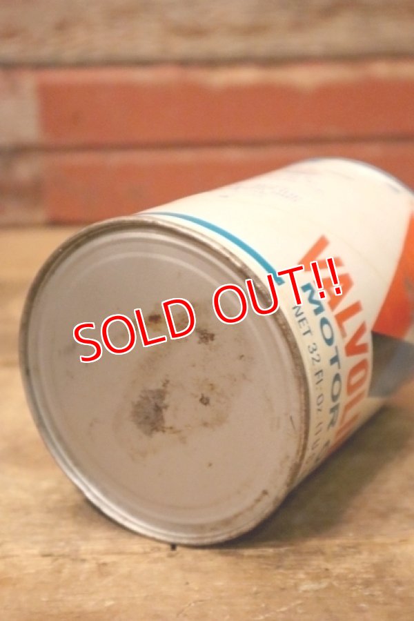 画像7: dp-230901-120 VALVOLINE / U.S. ONE QUART MOTOR OIL CAN