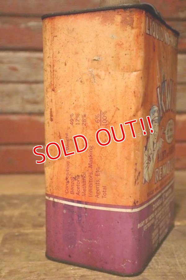 画像5: dp-230901-120 KWIK / PAINT AND VARNISH REMOVER 