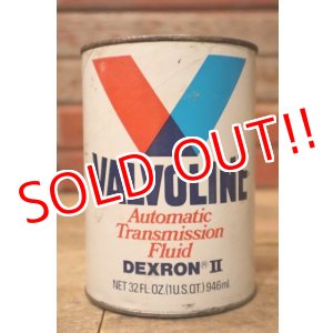 画像: dp-230901-120 VALVOLINE / Automatic Transmission Fluid DEXRON II U.S. ONE QUART MOTOR OIL CAN