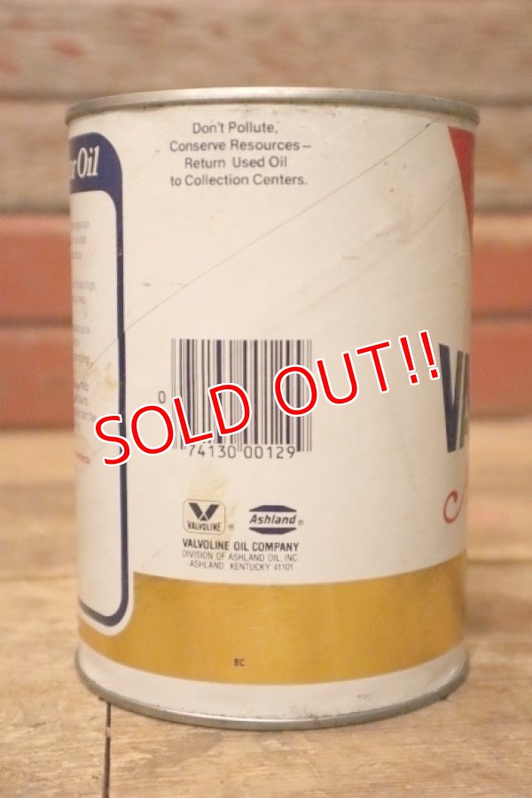 画像5: dp-230901-120 VALVOLINE / All-Climate 10W-30 U.S. ONE QUART MOTOR OIL CAN