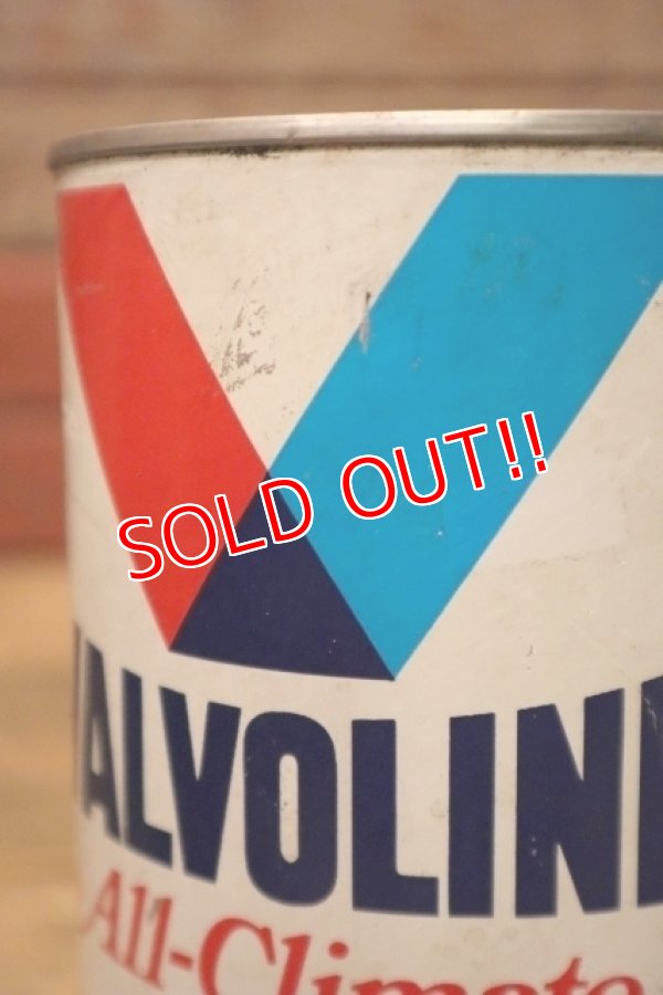 画像2: dp-230901-120 VALVOLINE / All-Climate 10W-30 U.S. ONE QUART MOTOR OIL CAN