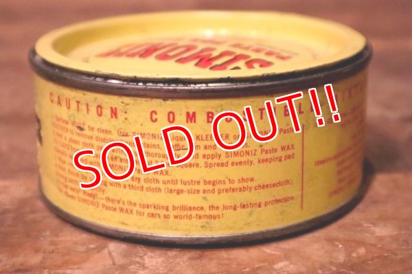 画像6: dp-231012-62 SIMONIZ / PASTE FOR CARS Can