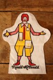 画像1: dp-230901-45 Ronald McDonald / 1976 Vinyl Puppet