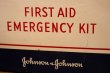 画像2: dp-231201-04 Johnson & Johnson / 1960's-1970's FIRST AID EMERGENCY KIT BOX