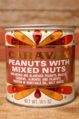 画像: dp-231016-13 CARAVAN / PEANUTS WITH MIXED NUTS Tin Can