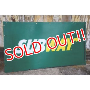 画像: dp-230901-159 SUBWAY / Plastic Store Sign