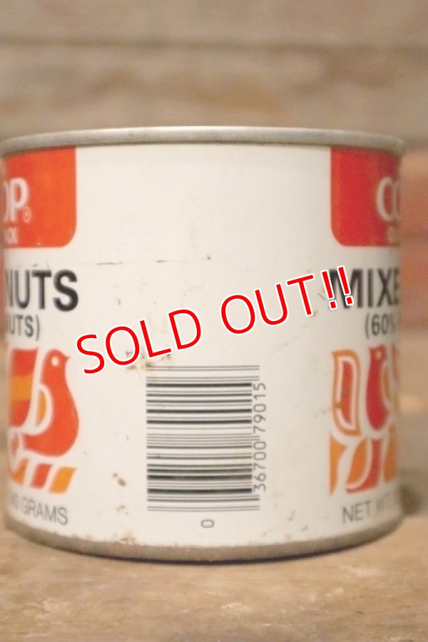画像3: dp-231016-12 COOP / SALTED MIXED NUTS Tin Can 