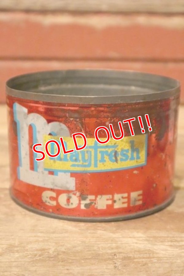 画像1: dp-231206-23 May Fresh COFFEE / Vintage Tin Can